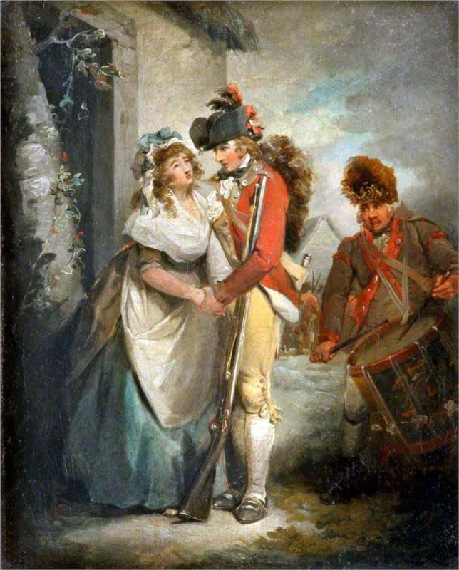 The Soldiers Departure